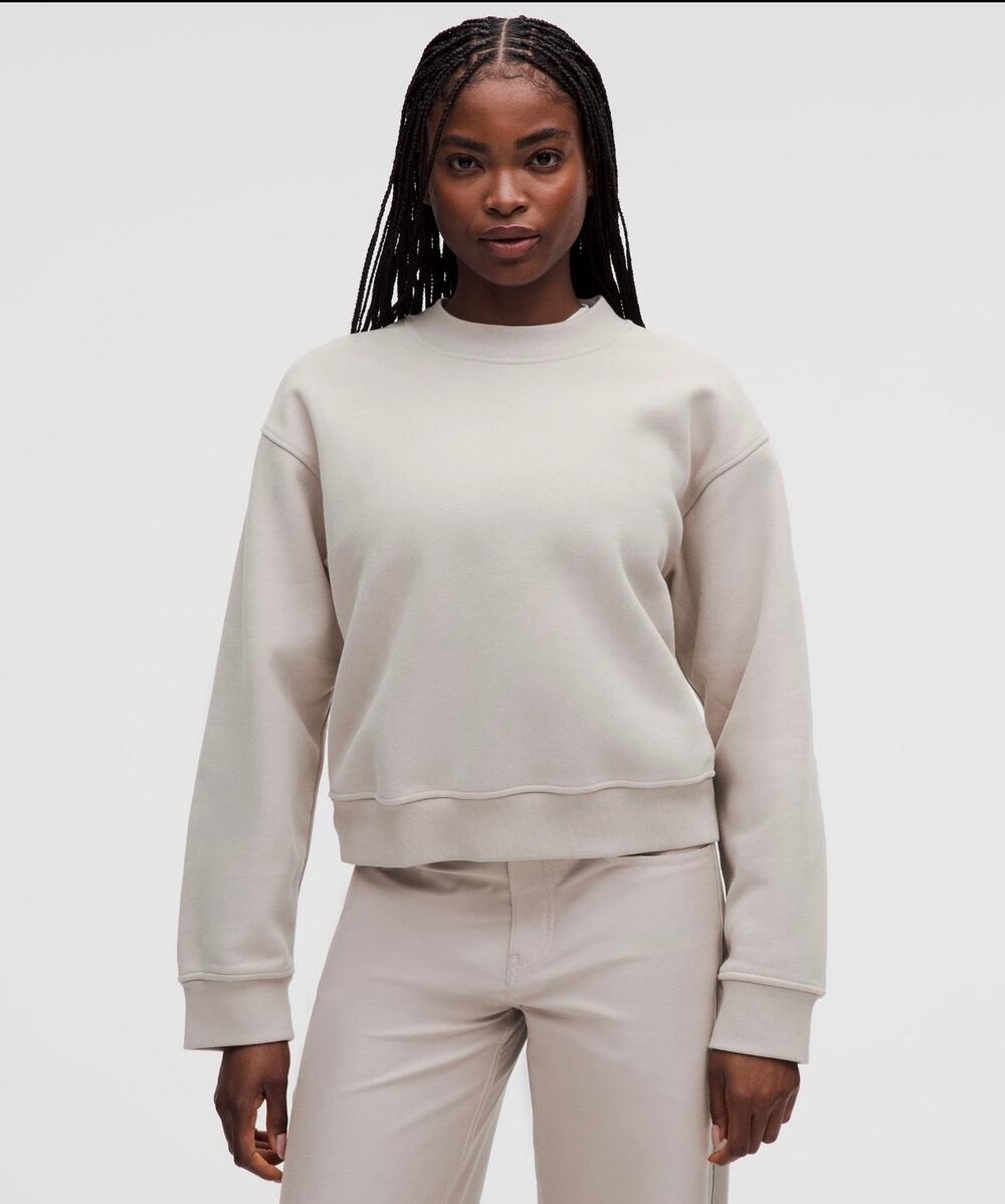 Lululemon Steady State Oversized Crew Large Cuff Large NWT Casual Effortless